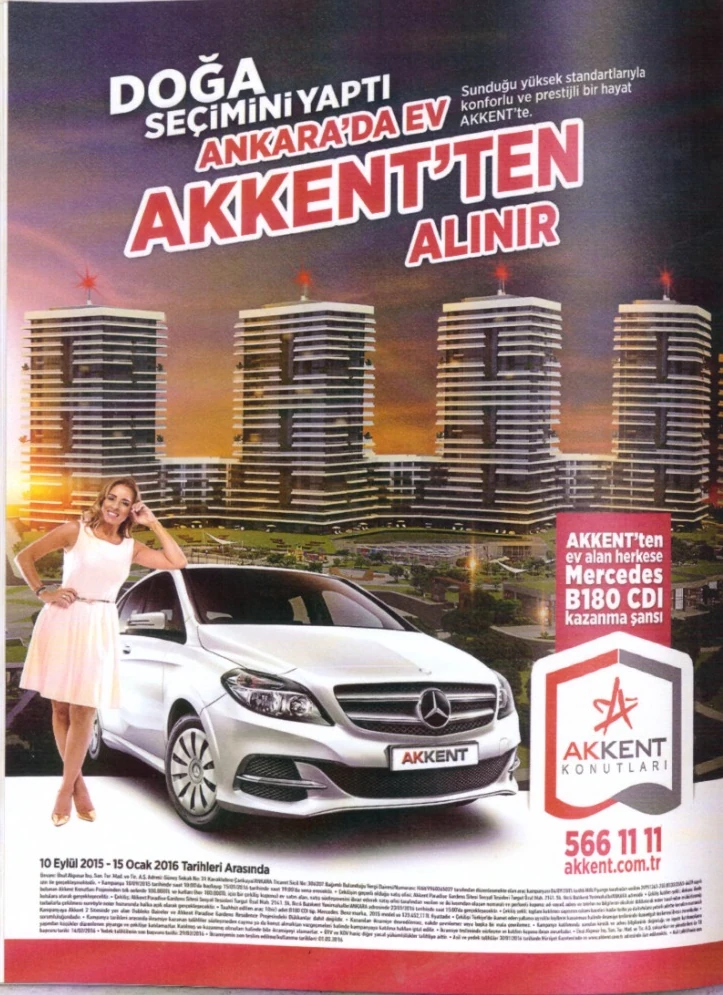 Akkent Konutları katalog çalışması